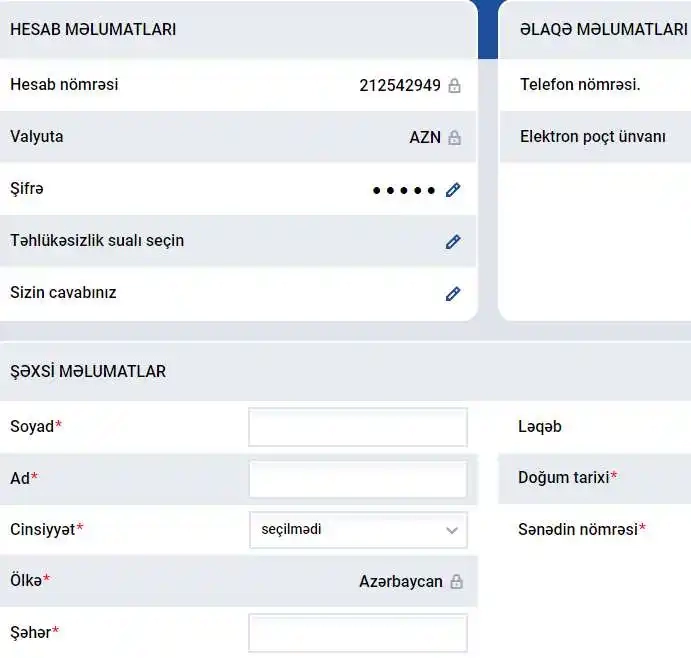 Hesab Təsdiqi – Mostbet