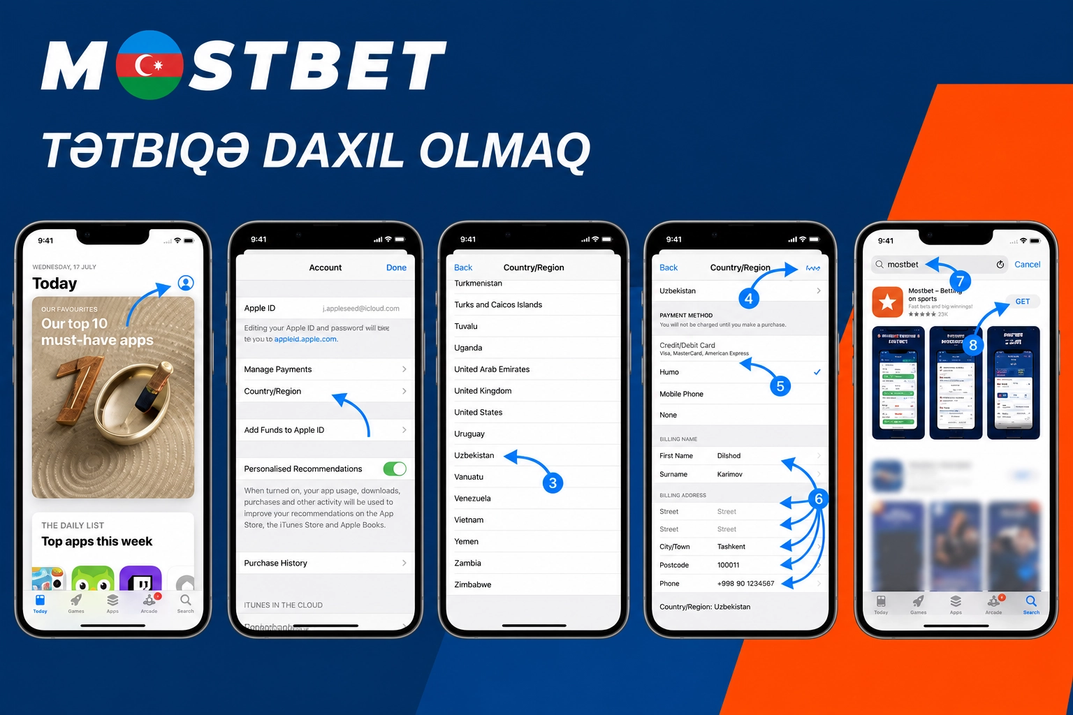 iOS-da Tətbiqi Yükləmək və Quraşdırmaq – Mostbet yukle